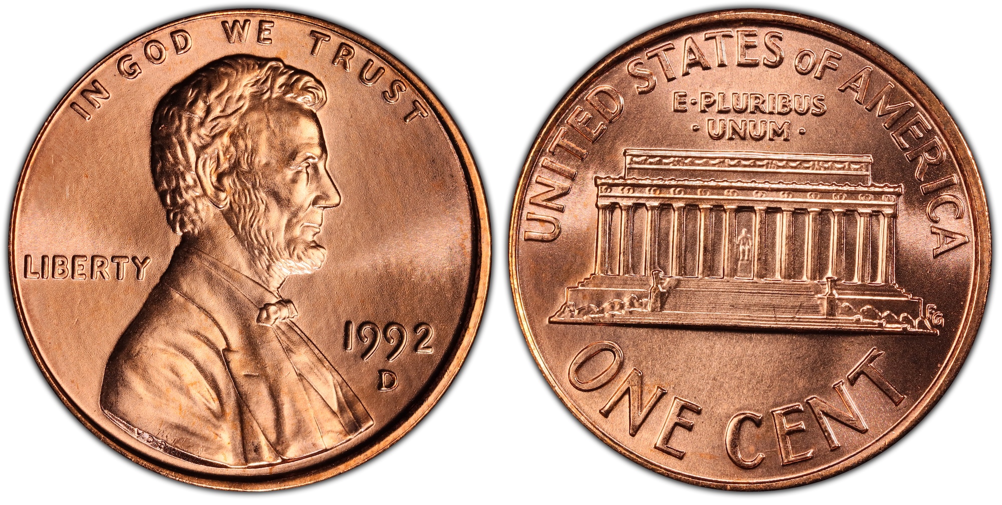 Collection of rare and valuable pennies including doubled die and proof specimens